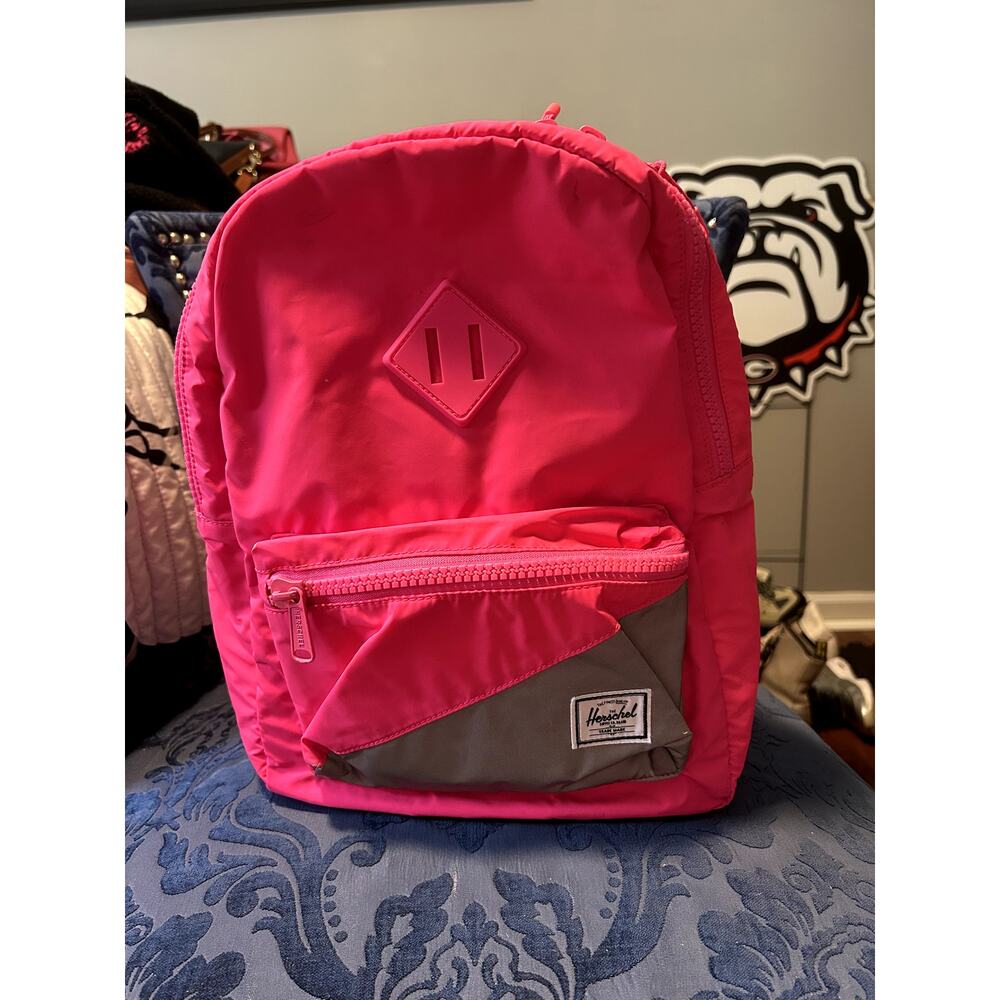 Herschel Neon Pink Backpack